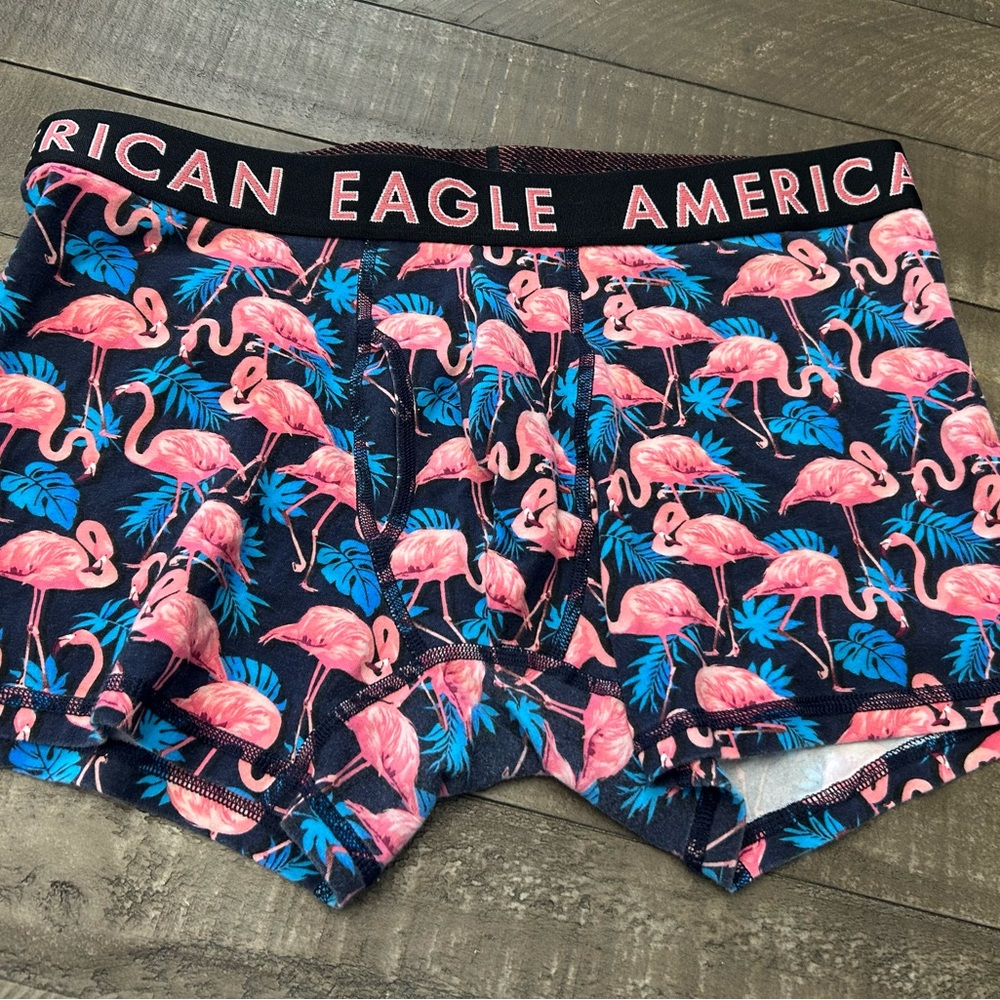 American Eagle Flamingo Print Boxers